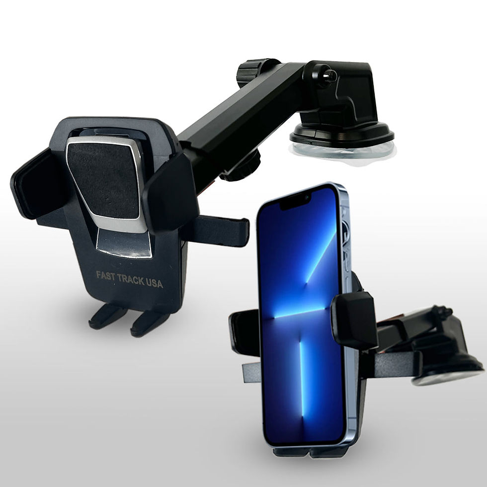 Thumbnail: Car Phone Mount Holder  One Touch Adjustable Long Neck