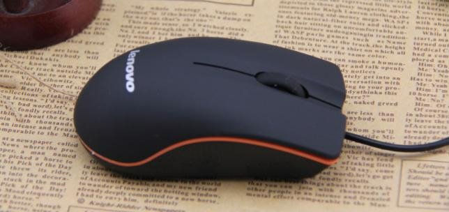 Thumbnail: Lenovo M20 Mini Tiny Wired 3D Optical Mouse