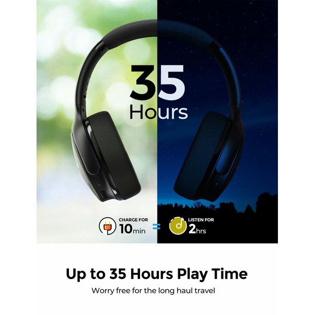 Thumbnail: Serenity Bluetooth enabled Noise Cancellation Headphones