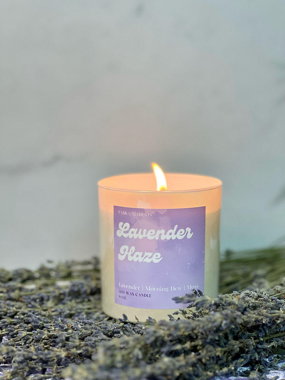 Thumbnail: Lavender Haze Soy Candle