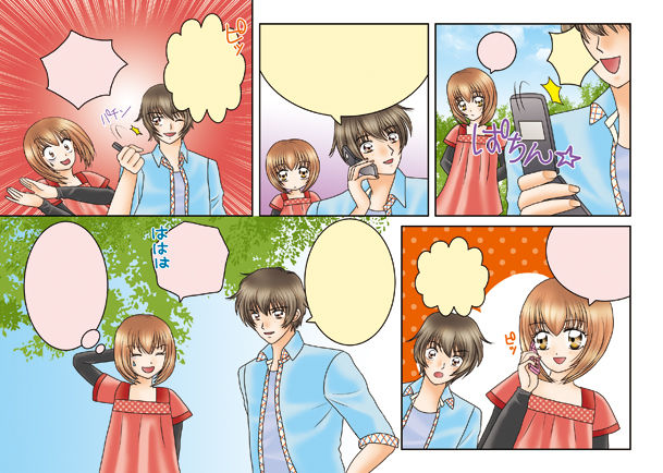 パンフレット用マンガ