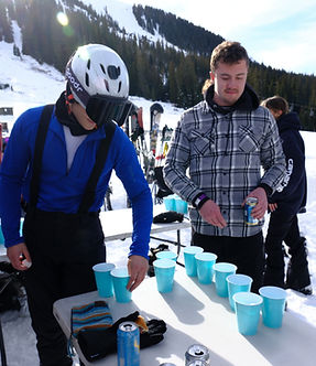 on mountain event