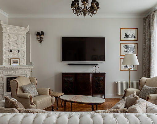 Apartment project: Art Nouveau Eclecticism