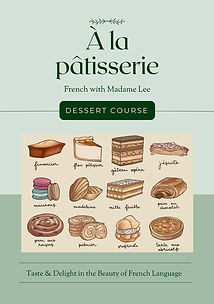 French Feast Dessert Course