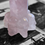 Thumbnail: Rose Quartz Skull Tower C4-41