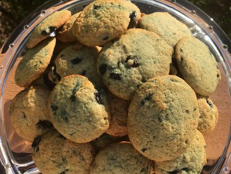  Blueberry cookies 