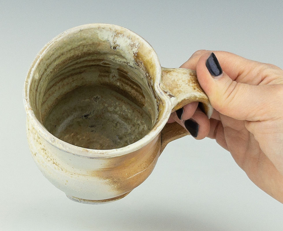 Thumbnail: Wood fired Mugs - short wide
