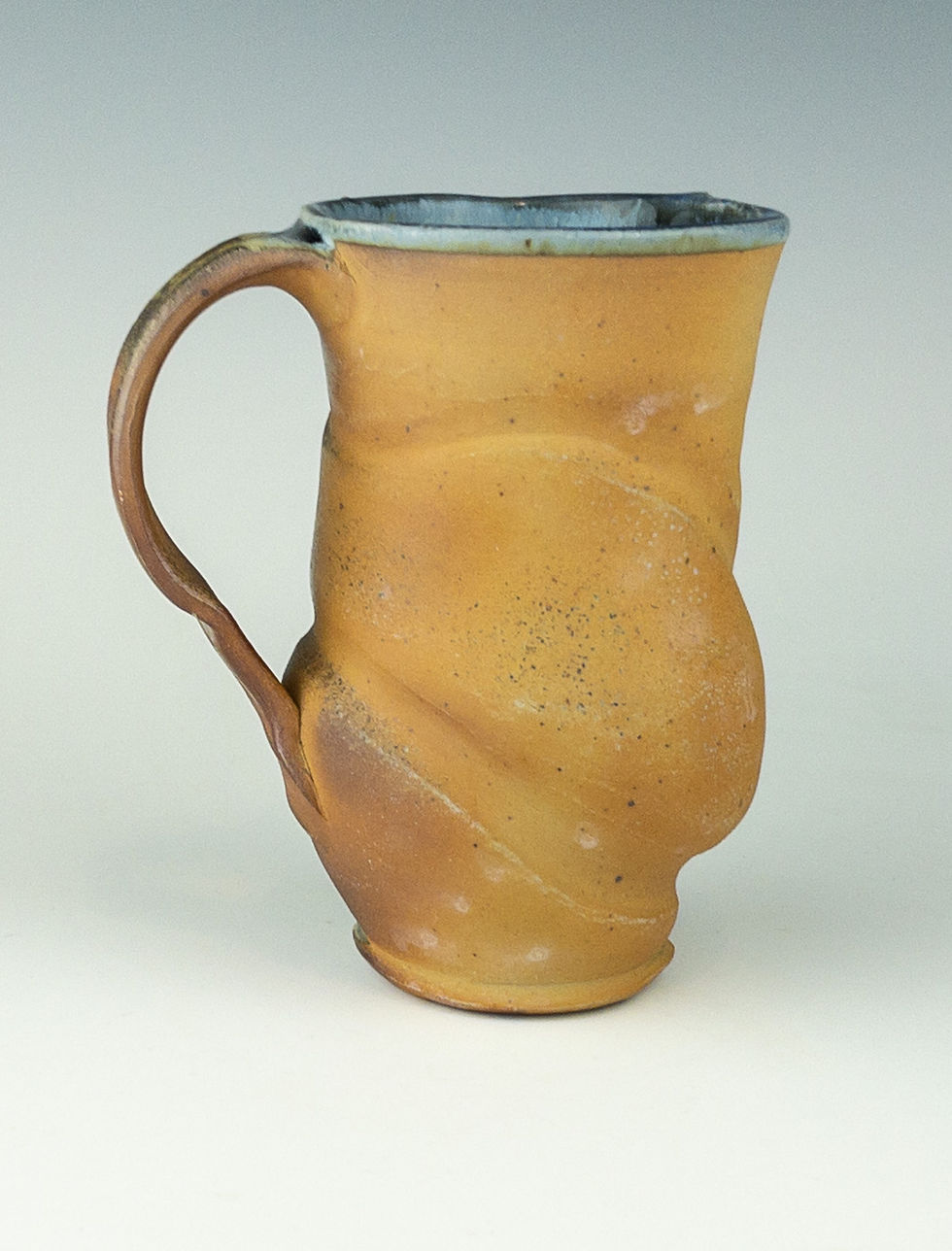 Thumbnail: Wood fired mugs - blue