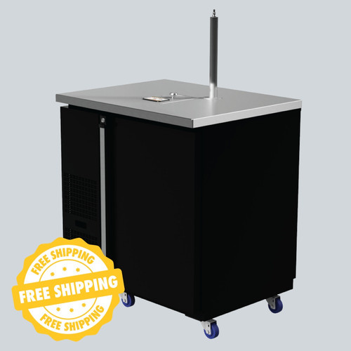 1 Tap Bottoms Up Kegerator