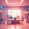 Light tone abstract background of startup office having vivid tone and shade.jpg