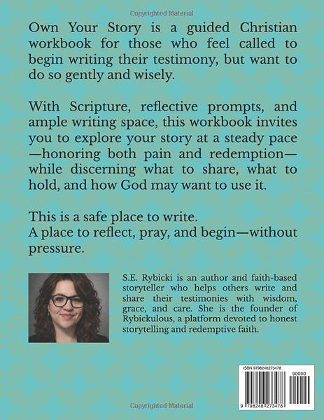 Own your story workbook back