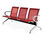 Thumbnail: FLRCC 3 Seater Metal Gang Chair
