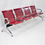 Thumbnail: FLRCC 4 Seater Metal Gang Chair