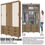 Thumbnail: FLRCC Sliding Door Wardrobe Cabinet URAN