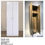 Thumbnail: FLRCC 2 Doors Wardrobe Cabinet WR66