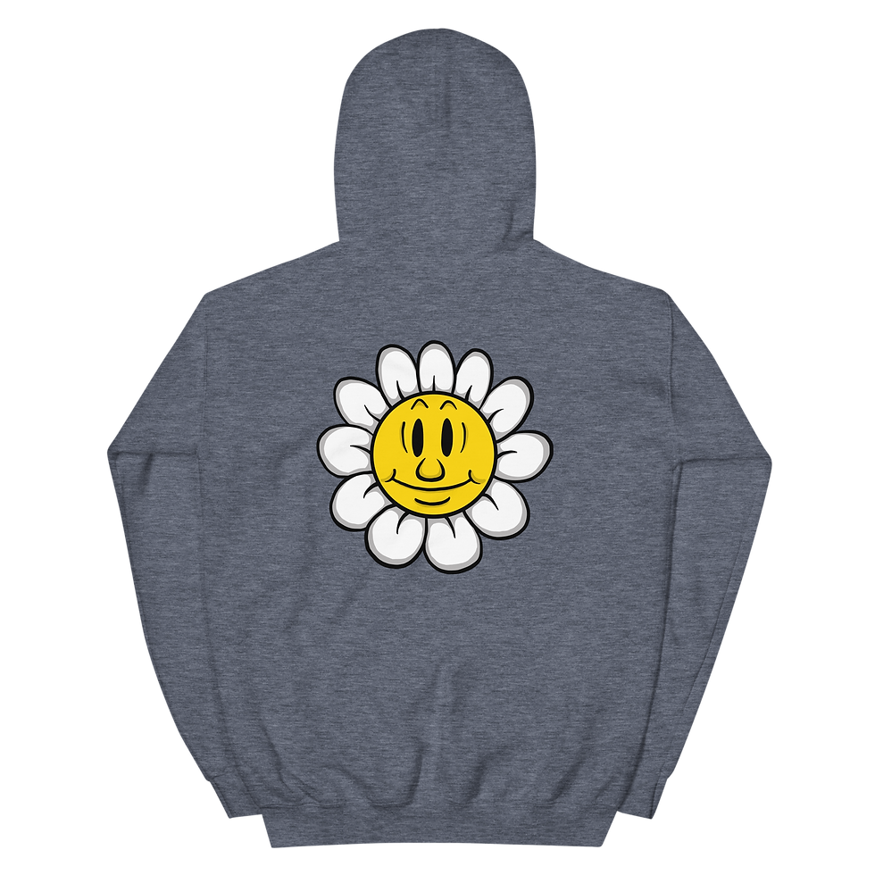 Thumbnail: Happy Flower Head Hoodie