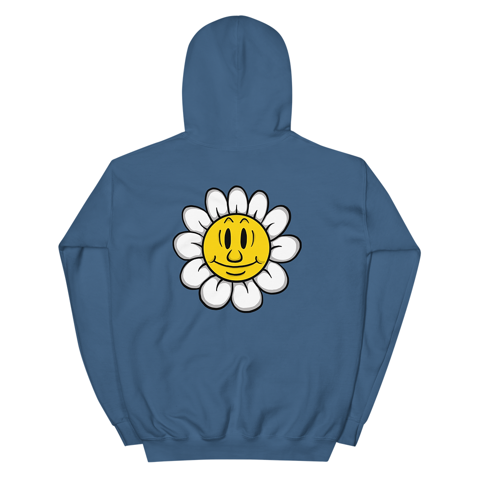 Thumbnail: Happy Flower Head Hoodie