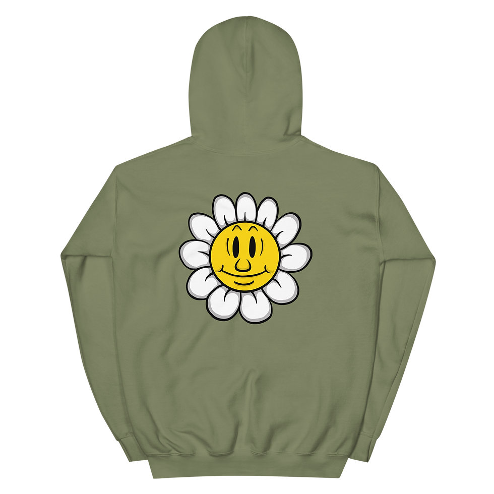 Thumbnail: Happy Flower Head Hoodie