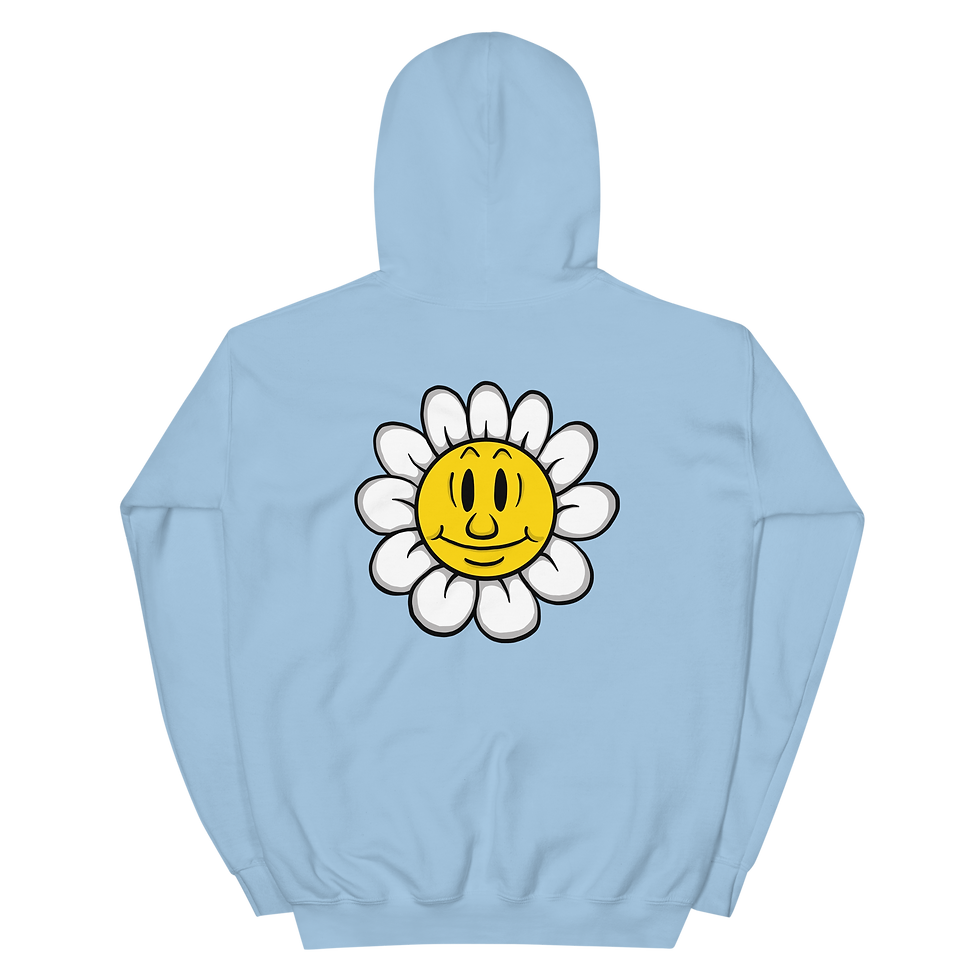 Thumbnail: Happy Flower Head Hoodie