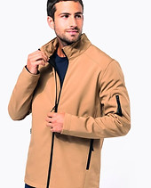 Veste softshell sans capuche à broder