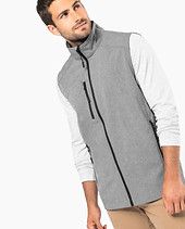 Veste softshell sans manche à broder