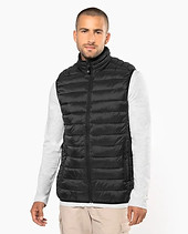 Veste doudoune sans manche à broder