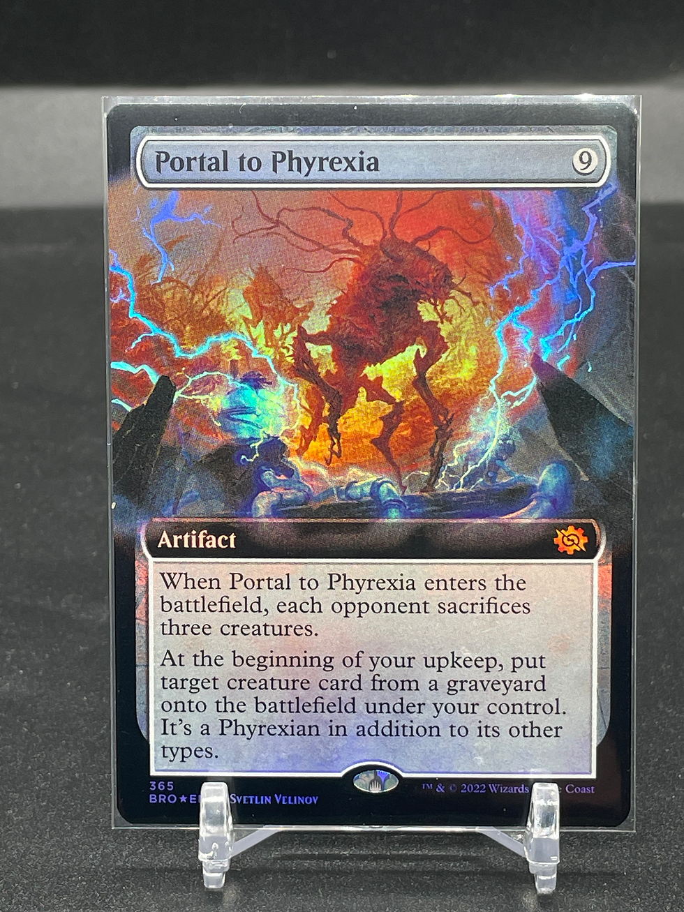 Magic: the Gathering Portal to Phyrexia FOIL Extended Art #365 | Under the Bridge Collectable Cards
