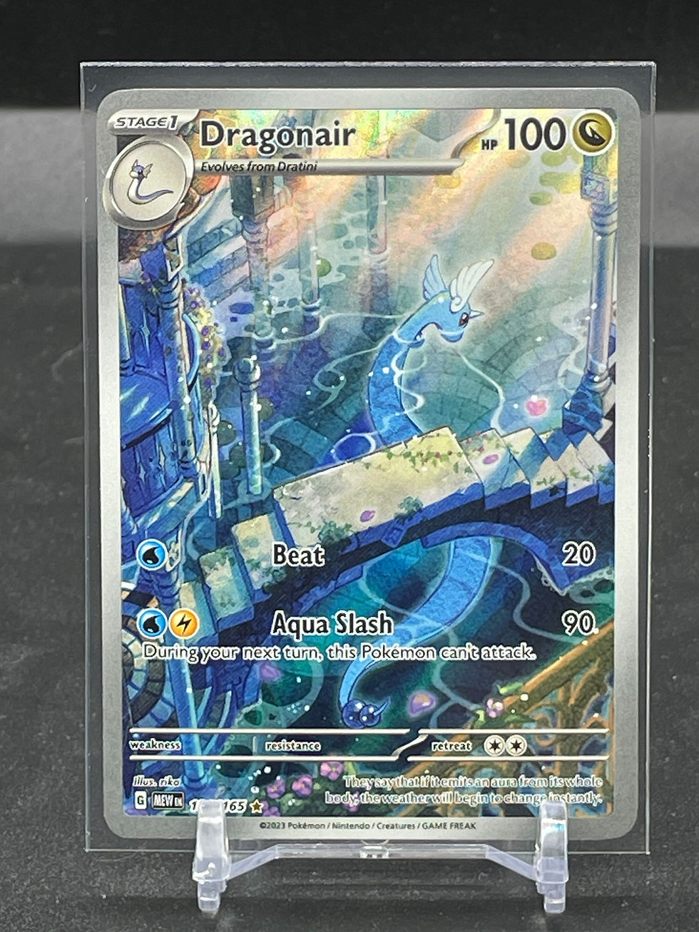 Pokemon Dragonair Illustration Rare #181 | Under the Bridge Collectable Cards