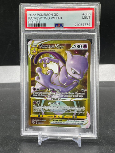 is mewtwo a rare pokemon card Mewtwo V
