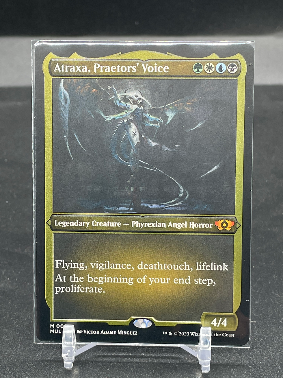 Magic: the Gathering Atraxa Praetors' Voice FOIL Etched #98 | Under the Bridge Collectable Cards