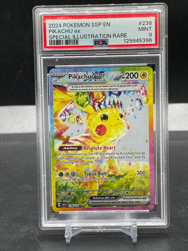 Pikachu EX #238 Special Illustration Rare PSA 9 Mint | Under The