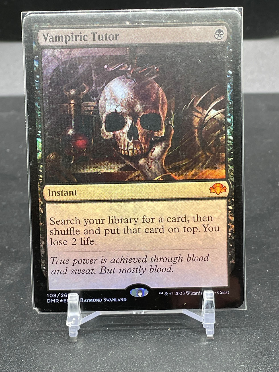 Magic: the Gathering Vampiric Tutor FOIL #108 | Under the Bridge Collectable Cards