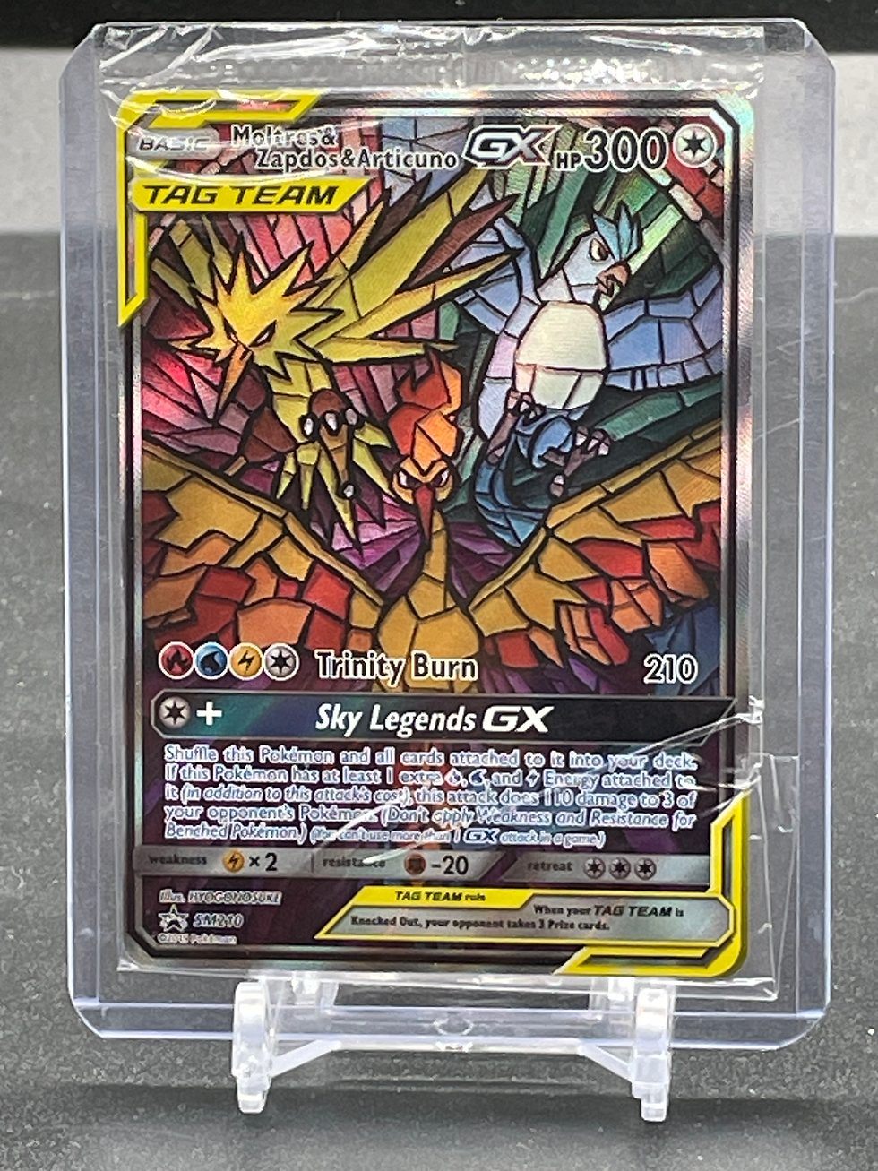 Pokemon Moltres & Zapdos & Articuno GX #SM210 NEW | Under the Bridge Collectable Cards