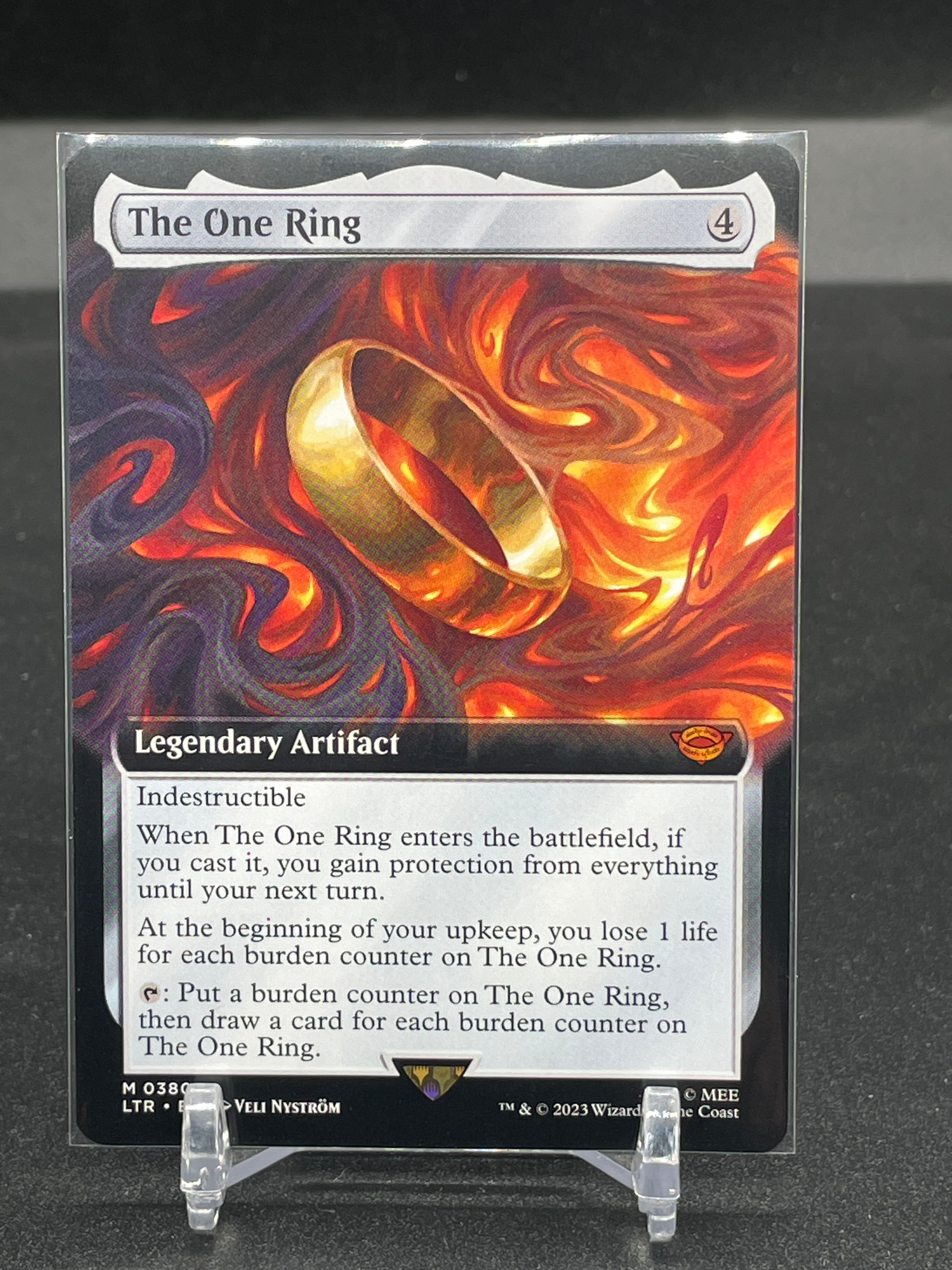 Magic: the Gathering The One Ring #380 Extended Art LOTR | Under the Bridge Collectable Cards
