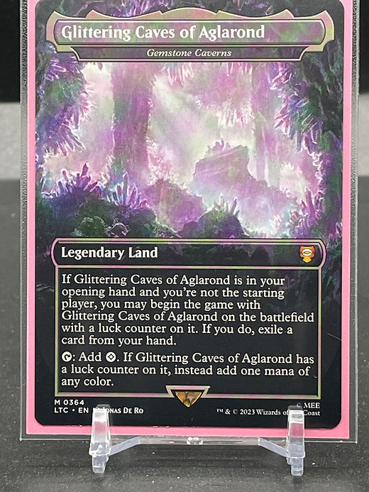 Glittering Caves of Aglarond//Gemstone Caverns Borderless #364 EX/NM | Under The Bridge Collectable Cards Glittering Caves of Aglarond//Gemstone Caverns Borderless #364 EX/NM | Under The Bridge Collectable Cards