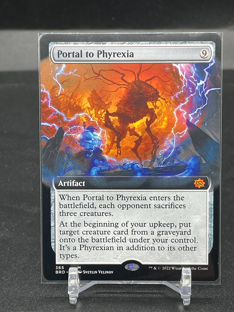 Magic: the Gathering Portal to Phyrexia #365 Extended Art | Under the Bridge Collectable Cards