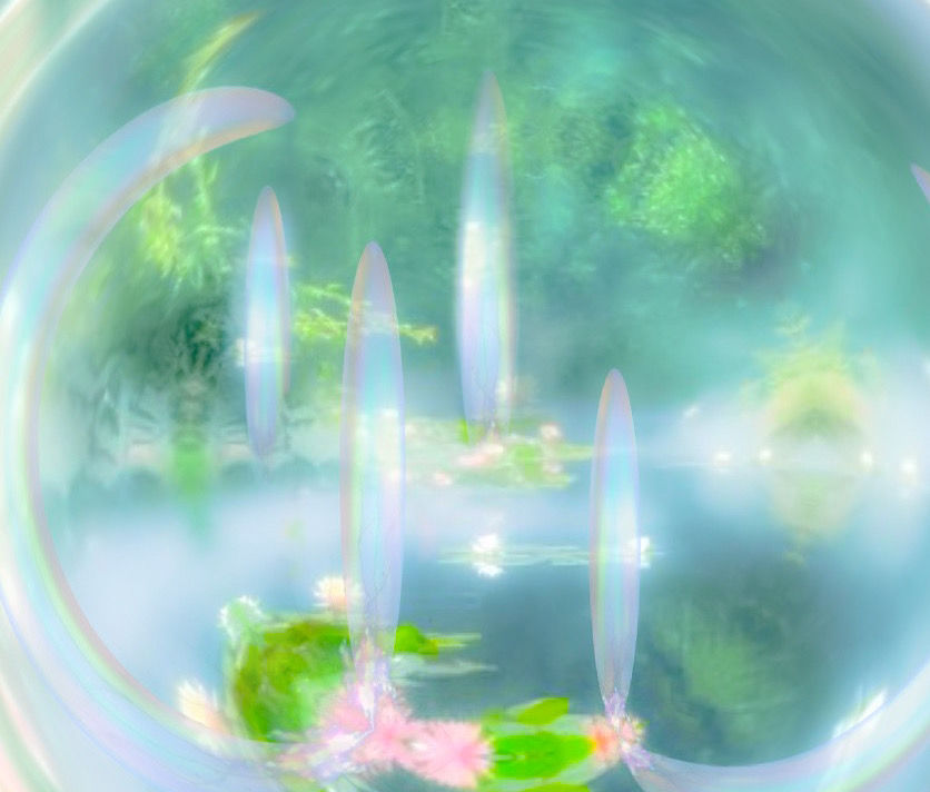 TEMPORARY DISTORTION OF REALITY DURING A LIGHT BEING VISITATION