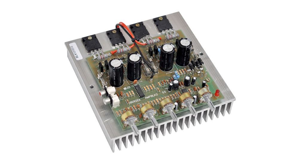 Módulo de amplificação AMPBLK2, 200Wrms da Berzek