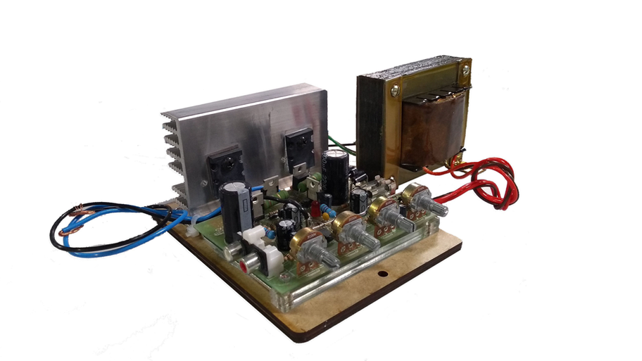 Módulo Amplificador CX15P - 100WRMS - mono, ideal para máquinas de jukebox ou karaokê