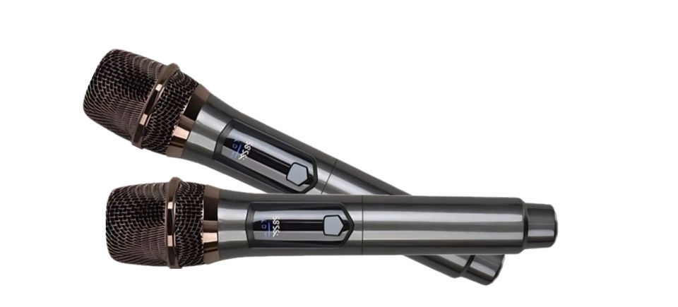 Aparelho De Karaokê Hd-okê Starsing Pro + 2 Mics Sem Fio 5