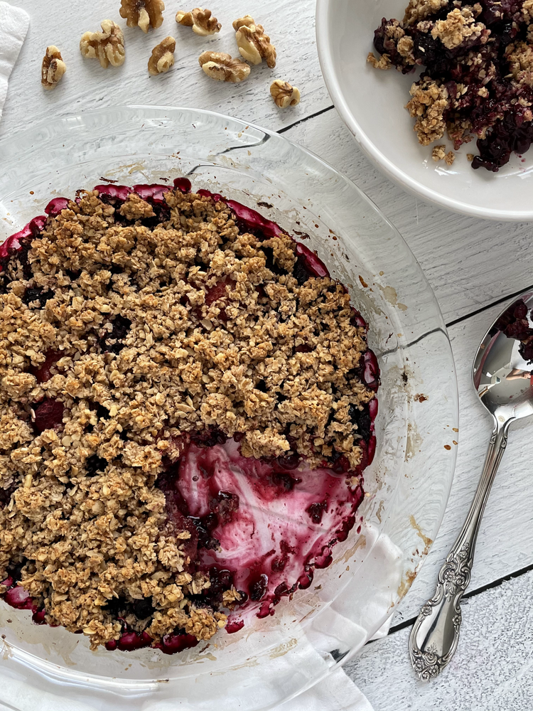 Mixed Berry Crumble