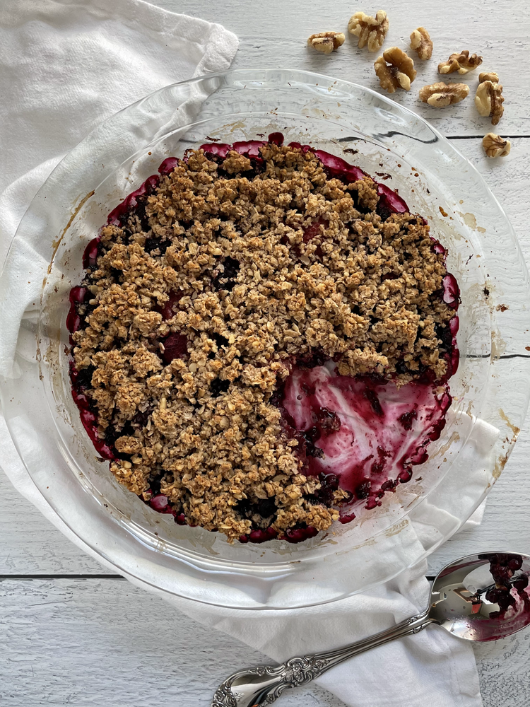 Mixed Berry Crumble