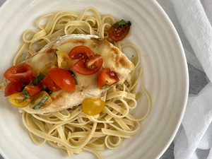 Caprese Chicken Pasta