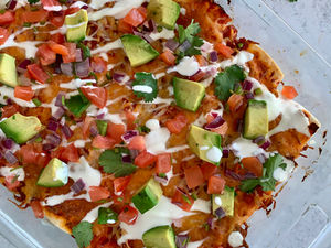 Sweet Potato Enchiladas