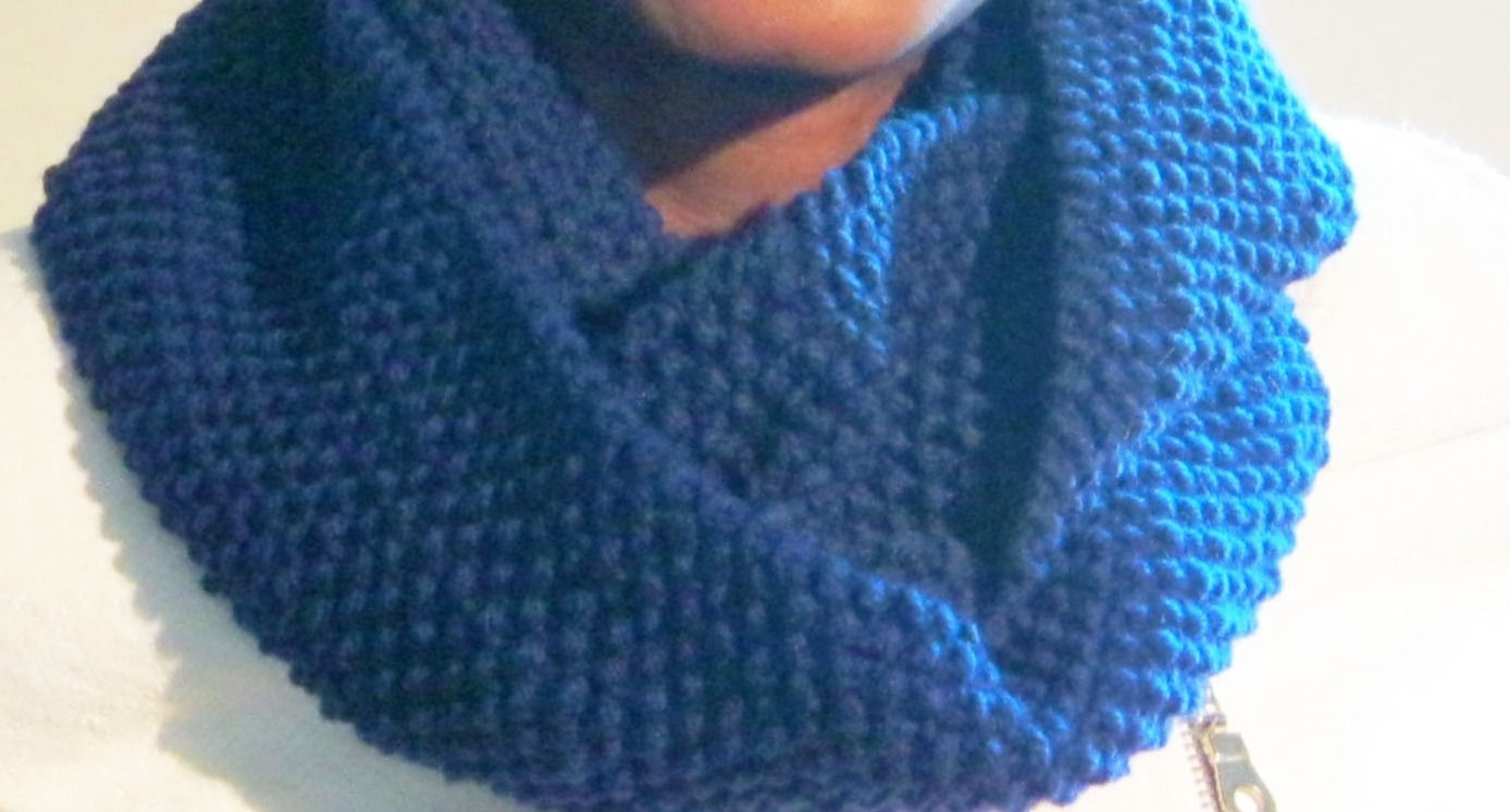 Seed Cowl M - Hand Knitted