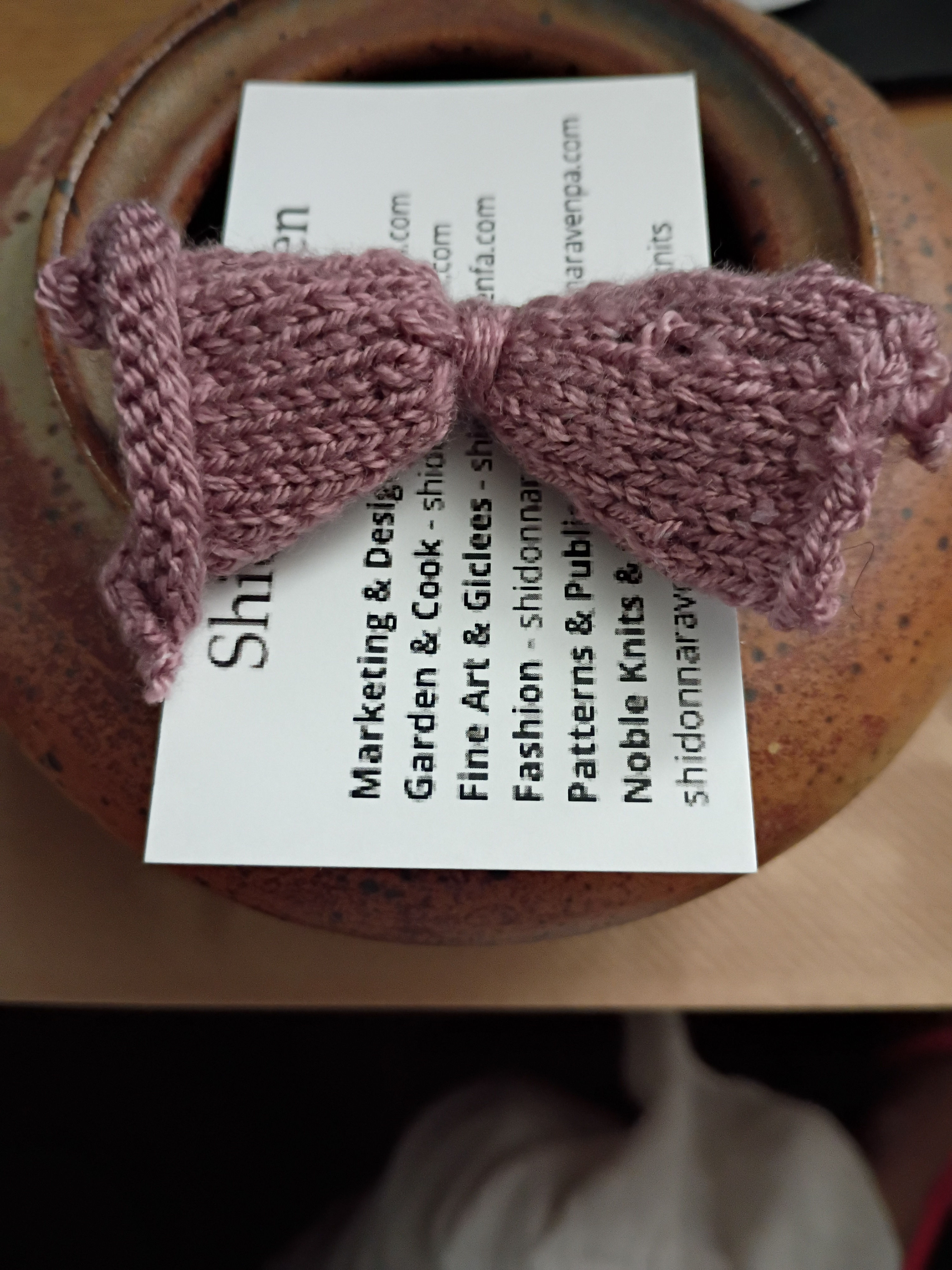 Pink Bow Hair Elastic