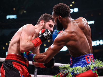 Davis vs Garcia full fight video highlights and results: Jaron Ennis goes distance in win over Karen