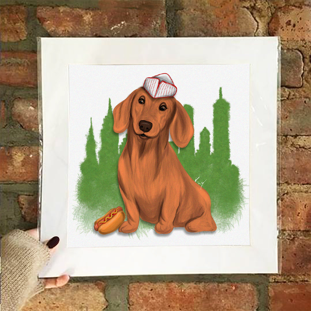 Poster / NYC - Dachshund