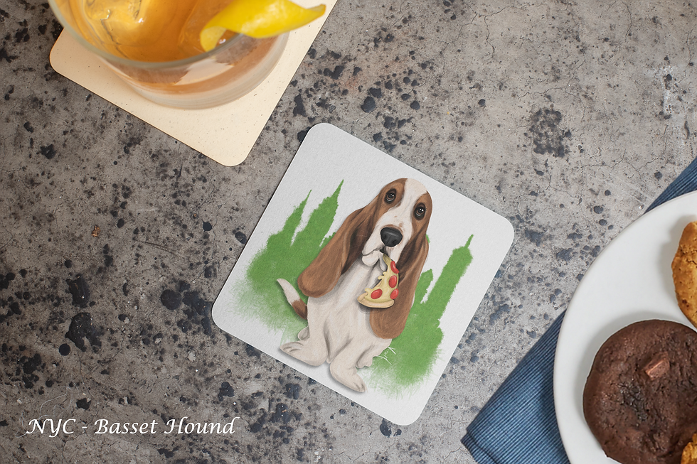 Thumbnail: Set of coasters / NYC