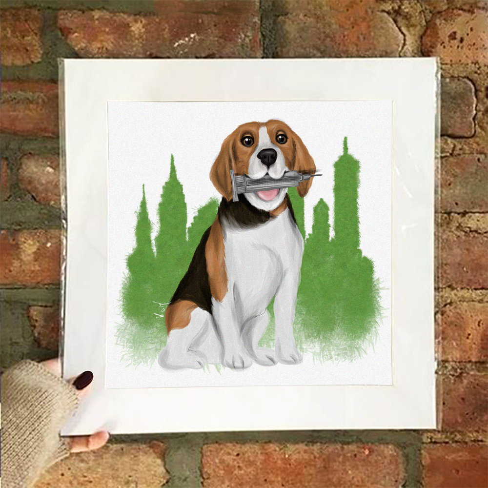 Poster / NYC - Beagle